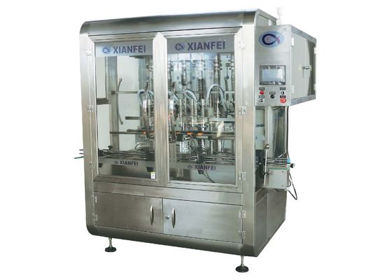 SUS316L Viscous Liquid Filling Machine 2L Grey Plastic Bottle Packaging Machine