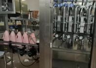 equipo viscoso líquido detergente auto de la botella redonda de la máquina de rellenar 5L