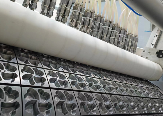 Máquina de fabricación de cápsulas de detergente de 2800 kg de capacidad para cápsulas de detergente para ropa