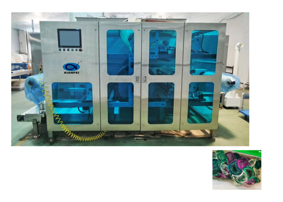 2800kg Capacidad de carga Lavadora de la máquina de hacer cápsulas de acero inoxidable completa automatización