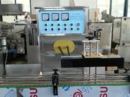 Máquina plástica plana del lacre del tarro de la máquina SUS304 del lacre del papel de aluminio de la botella 50mA