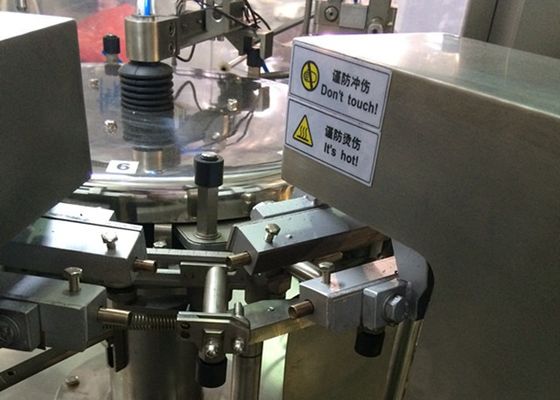 SUS 316L Máquina automática de embalaje de bolsas de pie 5KW Máquina rotativa de embalaje
