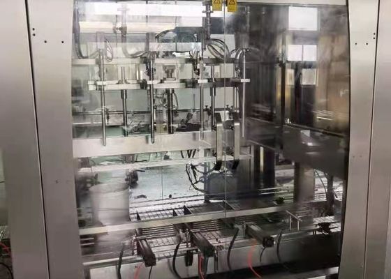 4 Cabezas de llenado Máquina de llenado de aceite comestible de 160 mm 20L llenador de pistón volumétrico