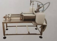 Máquina de rellenar líquida viscosa semi automática inoxidable 950*580*1200 milímetro del acero