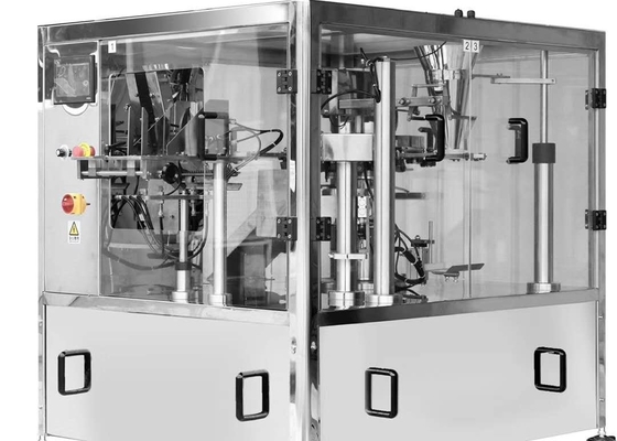 Máquina automática de embalaje de bolsas prefabricadas 2.5kw